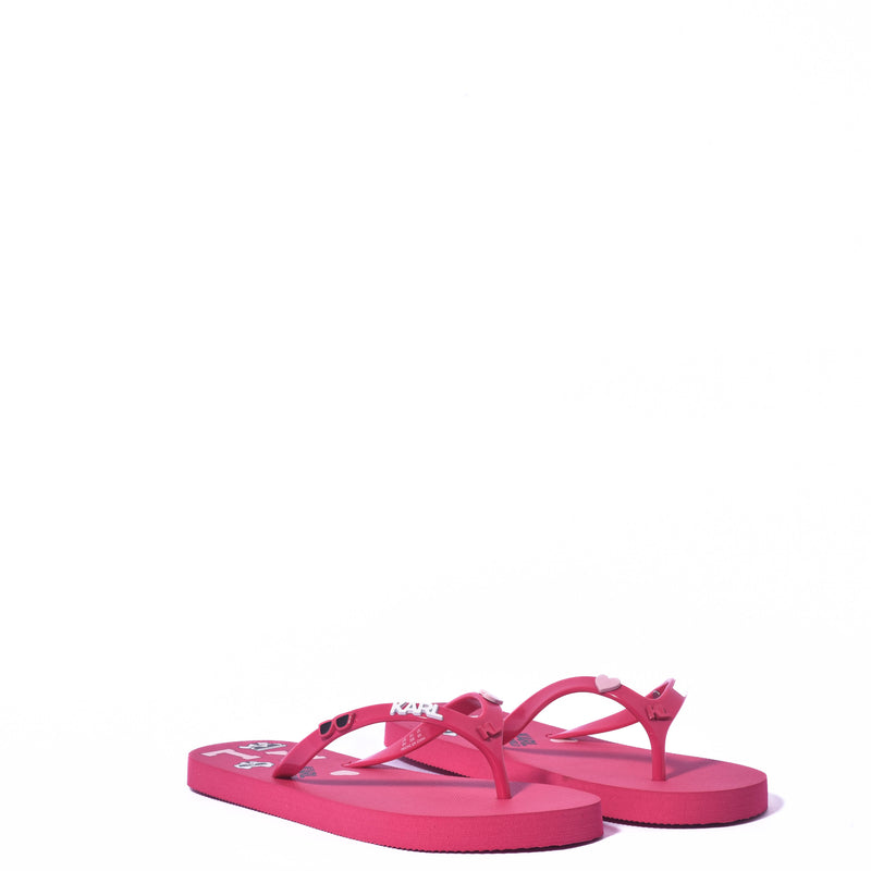 Chanclas Karl Lagerfeld Paris Zemi-Thong Sansal Teaberry