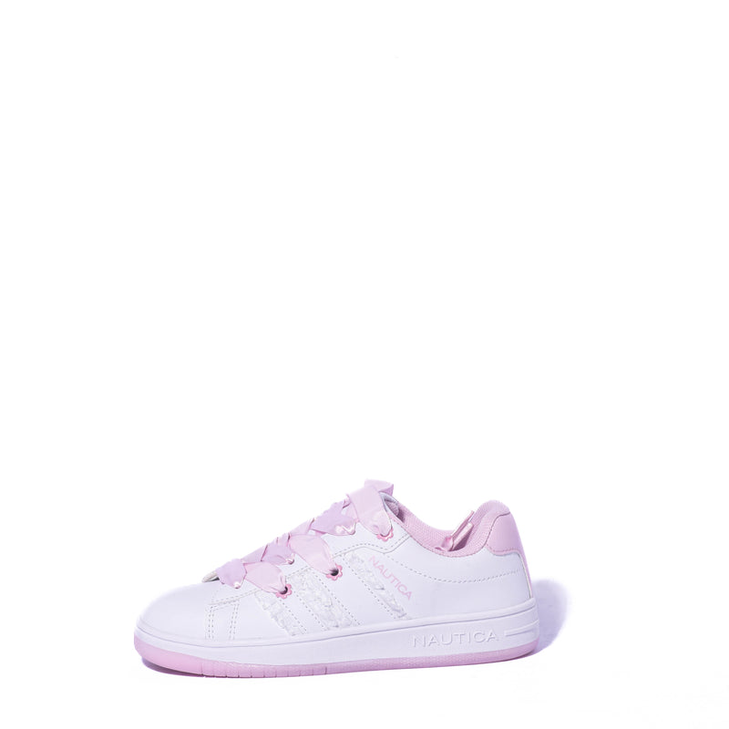Tenis Nautica Kids Scottford 2 S/White/Pink-Wq