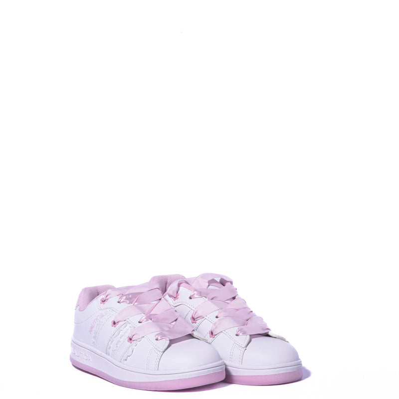 Tenis Nautica Kids Scottford 2 S/White/Pink-Wq