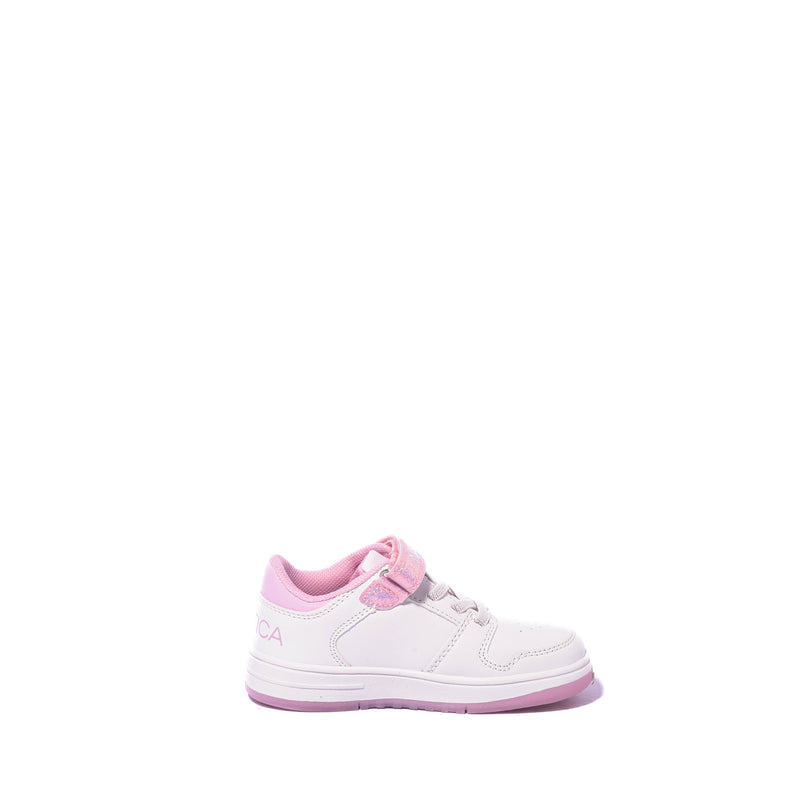 Tenis Nautica Kids Caraoni R/White/Pink-Wq