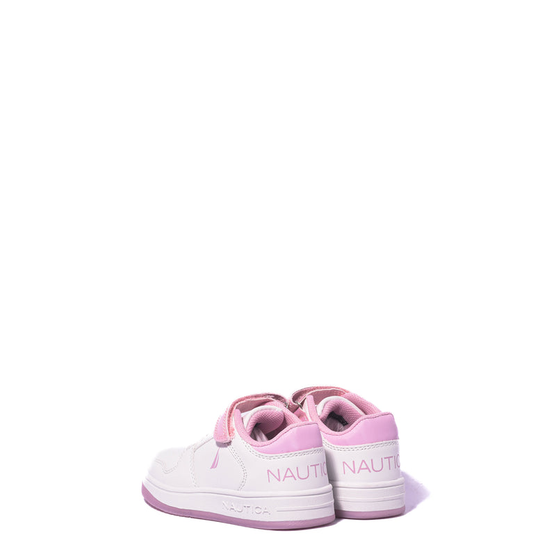 Tenis Nautica Kids Caraoni R/White/Pink-Wq