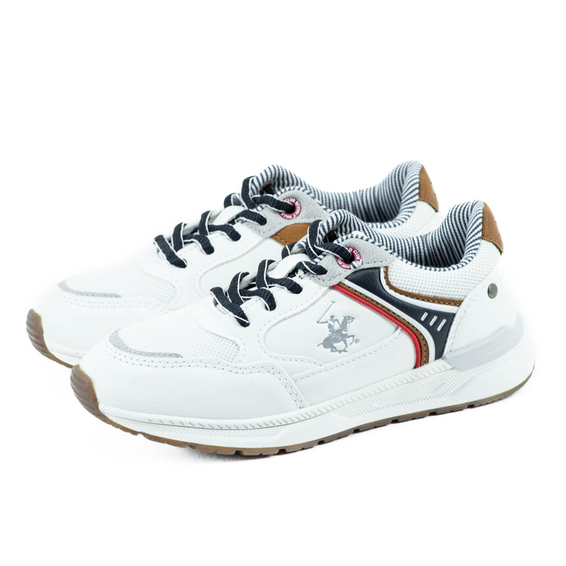 Tenis Beverly Hills Polo Club Kids Stormy White