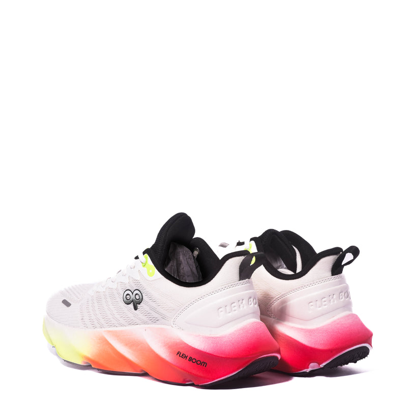 Tenis Op Beli White/Red/Black