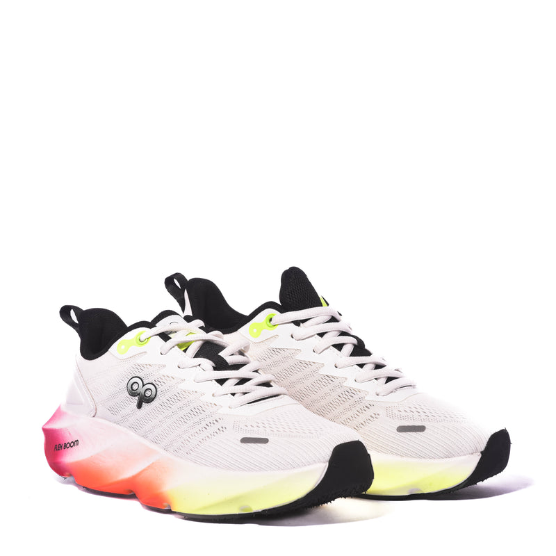 Tenis Op Beli White/Red/Black