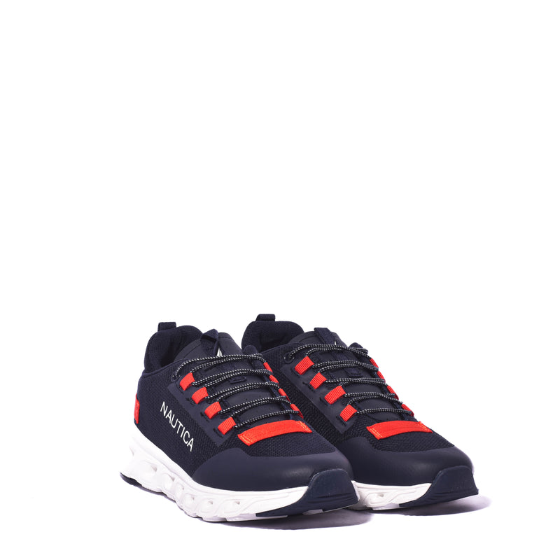 Tenis Nautica Kids Mack 2 Y/Navy/Orange-Do
