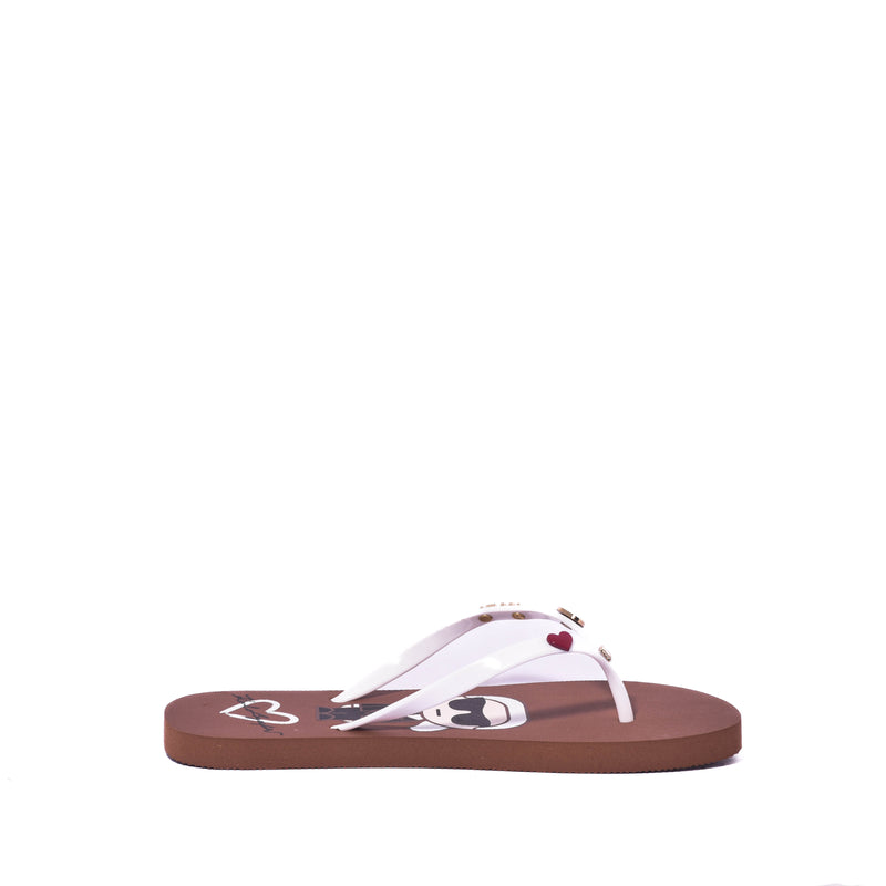 Chanclas Karl Lagerfeld Paris Zemi-Thong Sansal Tan