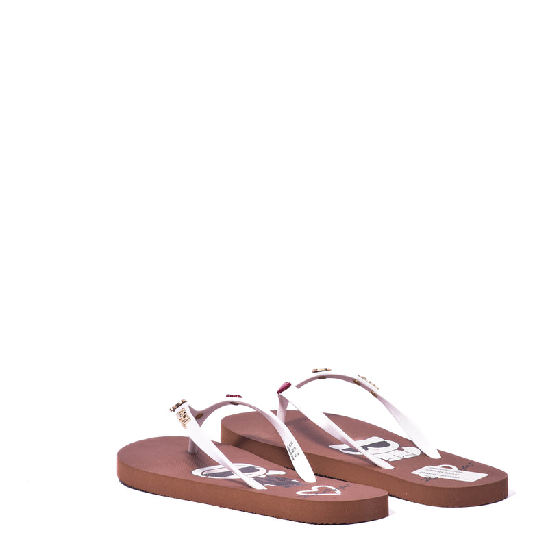 Chanclas Karl Lagerfeld Paris Zemi-Thong Sansal Tan