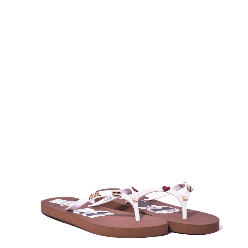 Chanclas Karl Lagerfeld Paris Zemi-Thong Sansal Tan