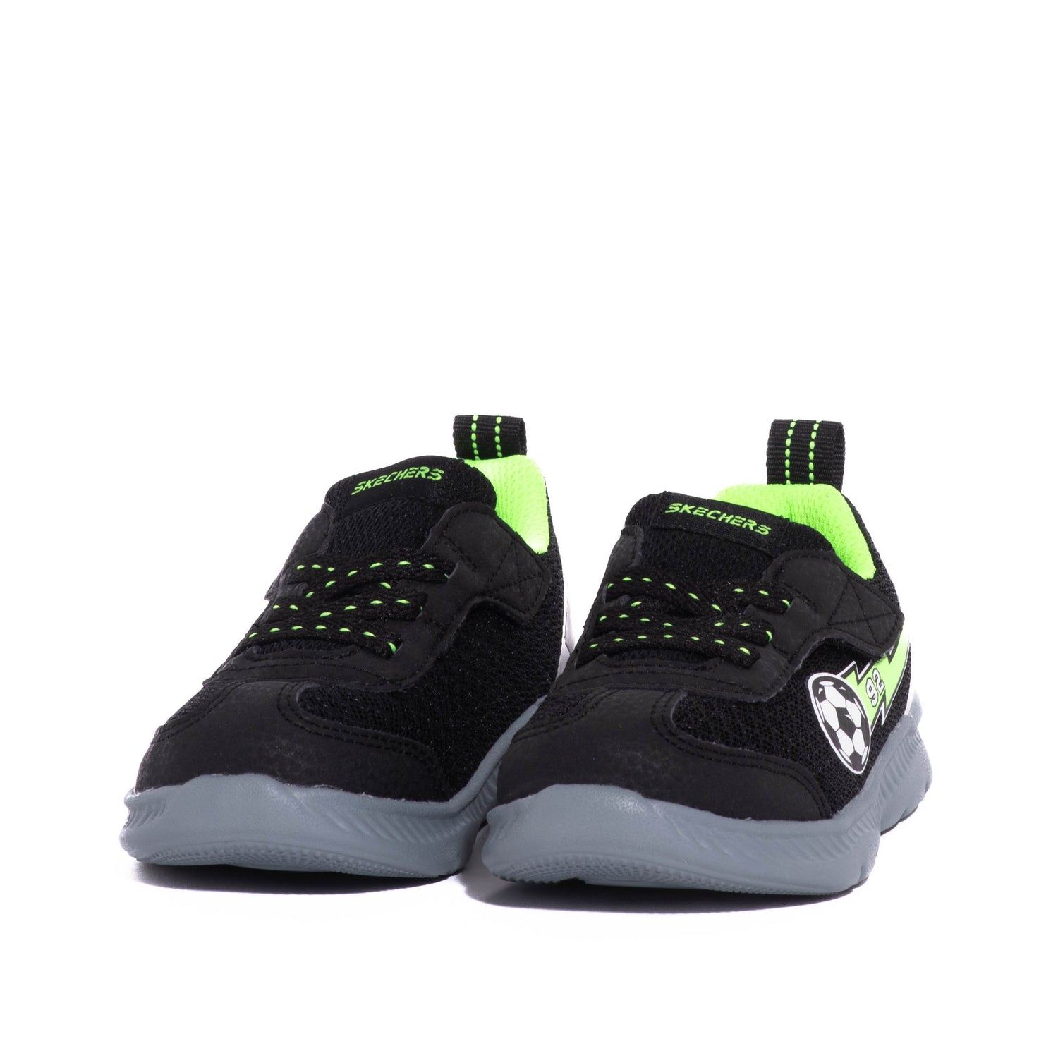 Tenis Skechers Kids Comfy Flex 2 0-Sporty Fun  Black/Lime