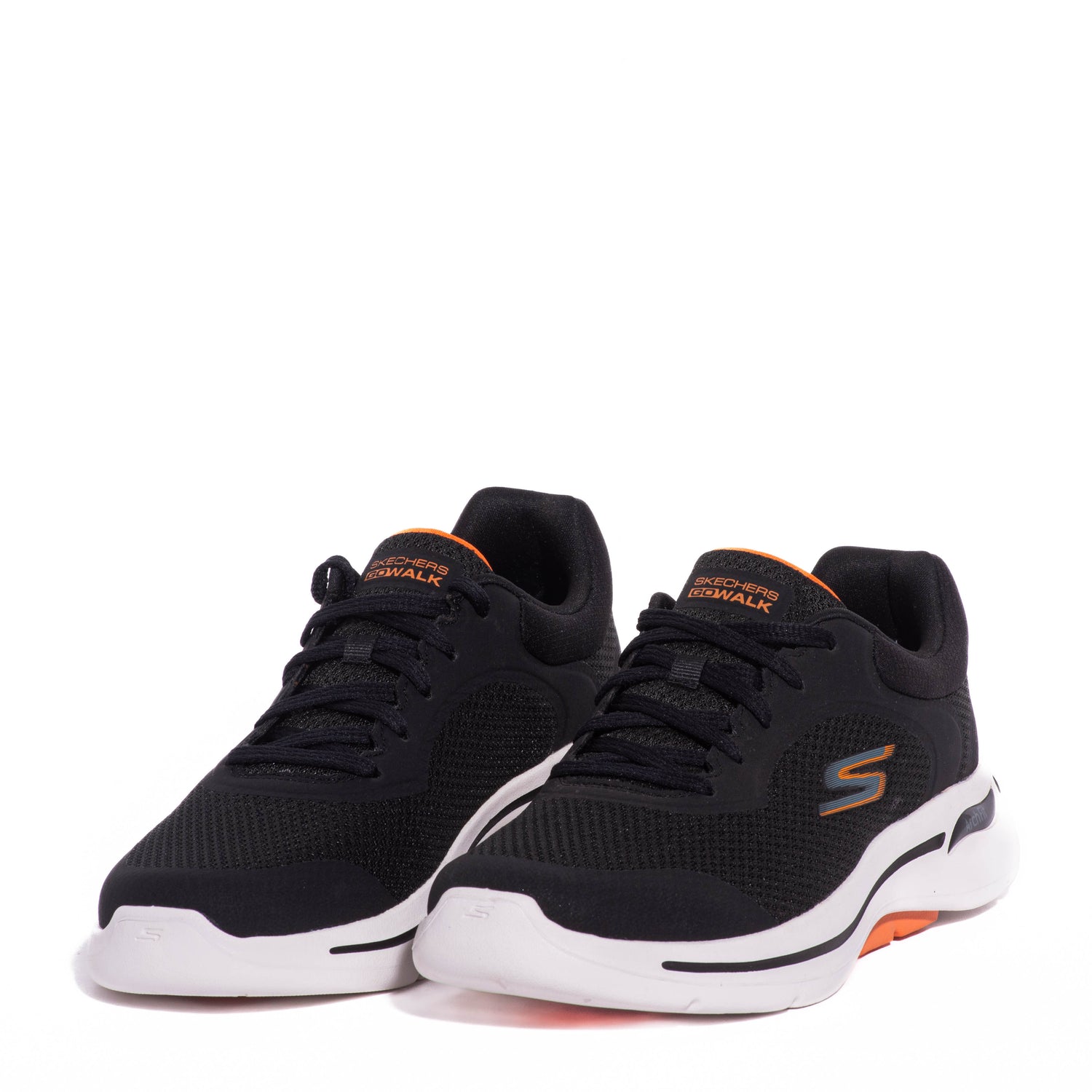 Skechers Go Walk Arch Fit - Overview Black/Orange