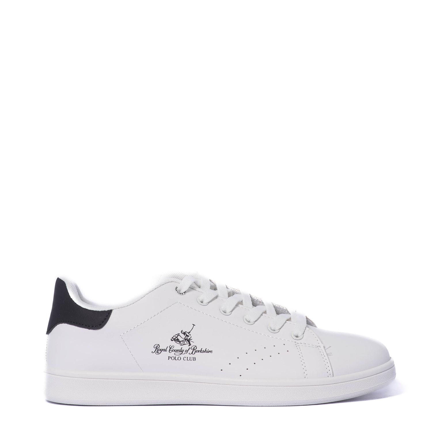 Tenis Royal County of Berkshire Polo Club Alfredo White Black