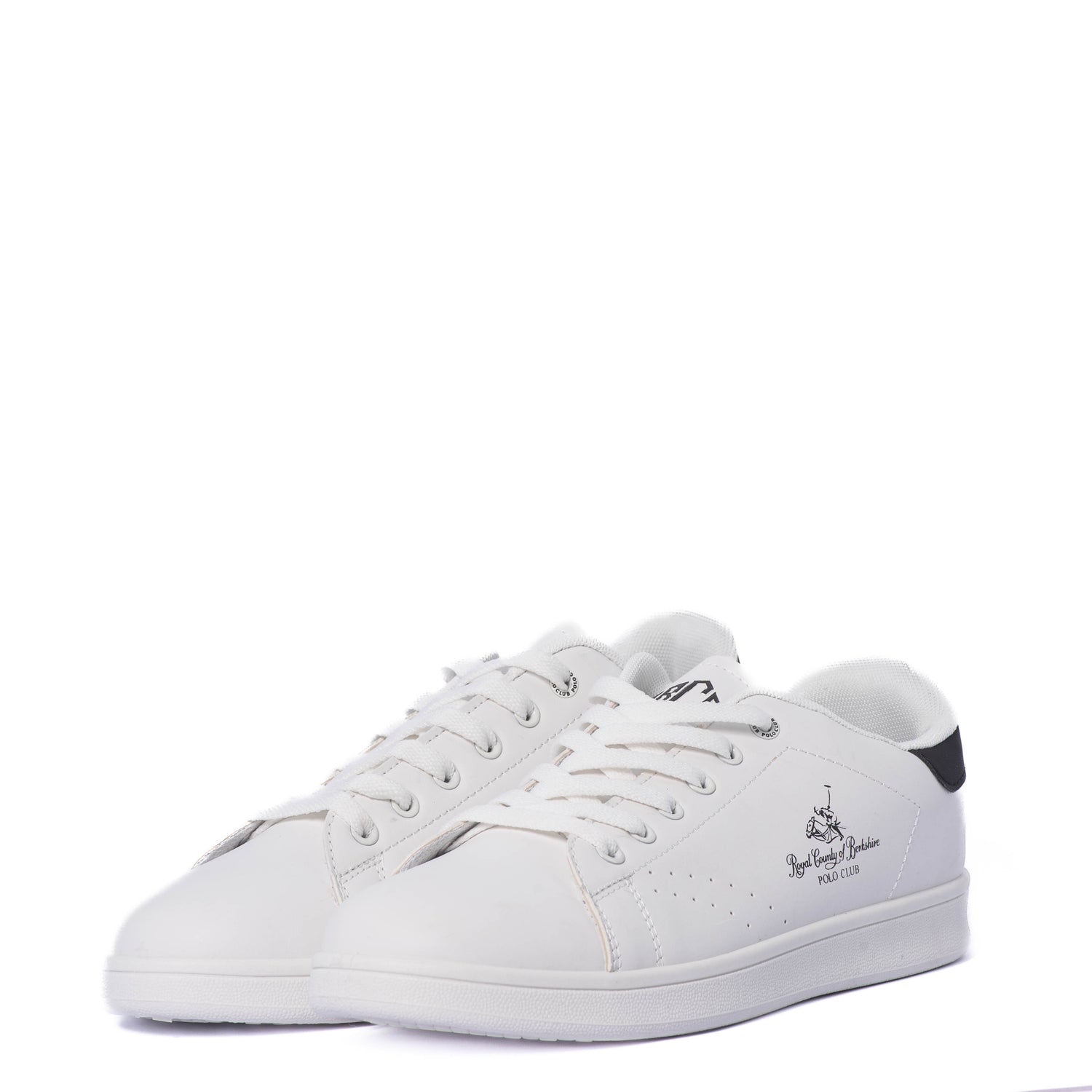 Tenis Royal County of Berkshire Polo Club Alfredo White Black