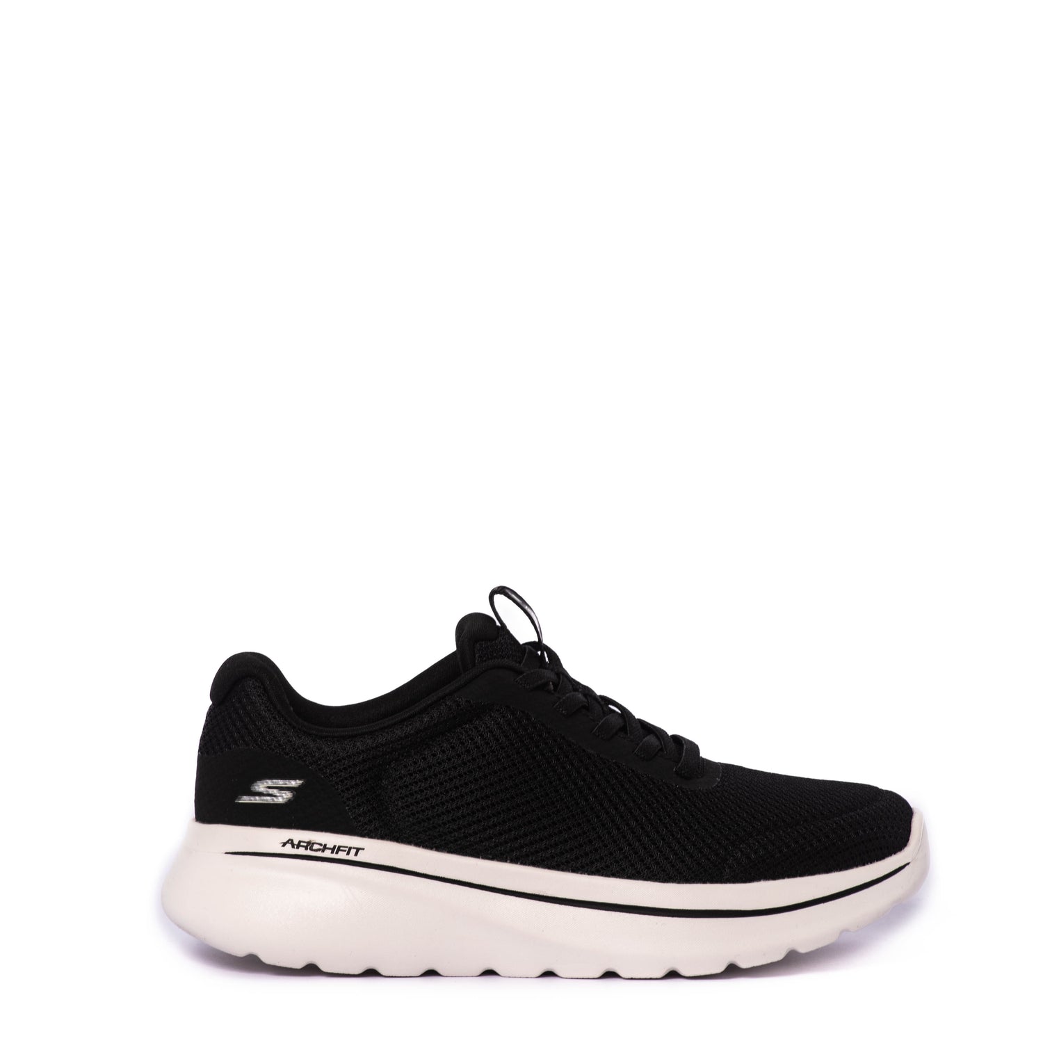 Tenis Skechers Go Walk Arch Fit N-Joy Amira Black White