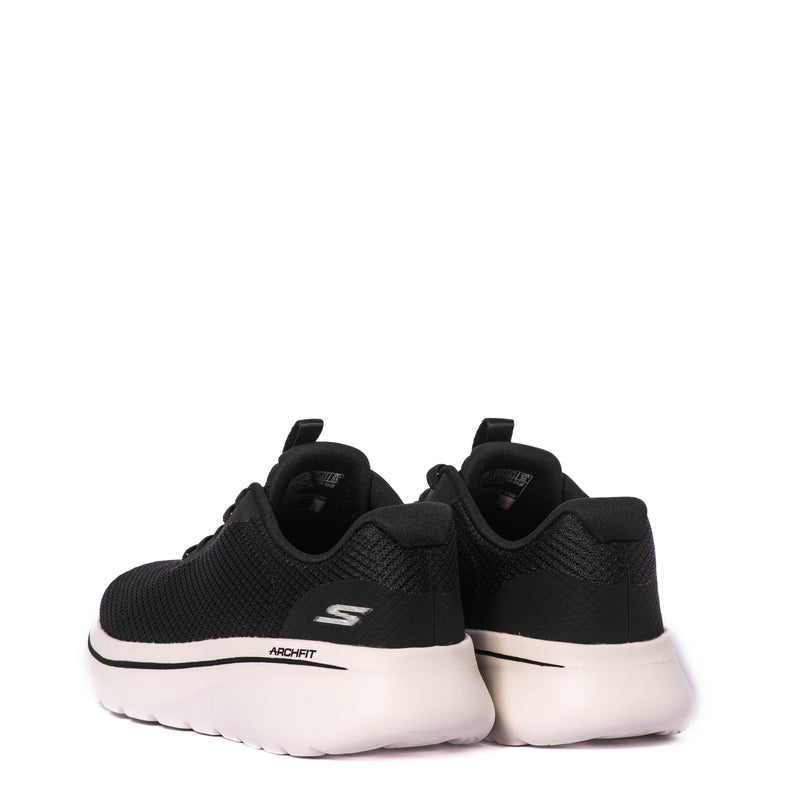 Tenis Skechers Go Walk Arch Fit N-Joy Amira Black White