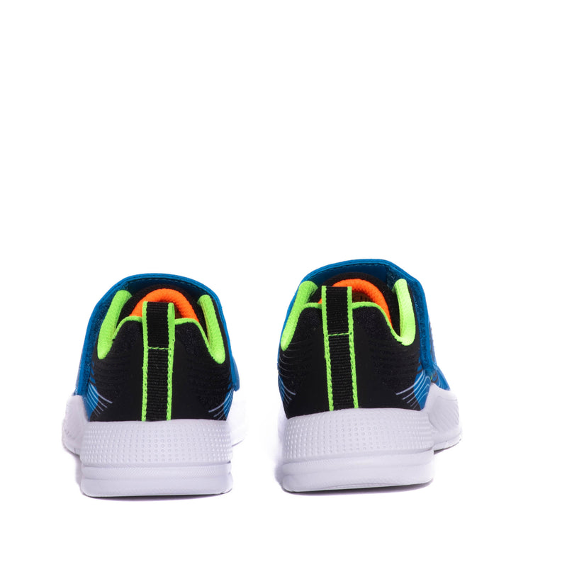 Tenis Skechers Kids Microspec Advance Blue Lime