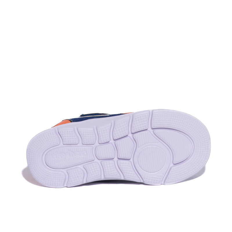 Tenis Skechers Kids Comfy Flex 2 0-Sporty Fun Royal/Orange