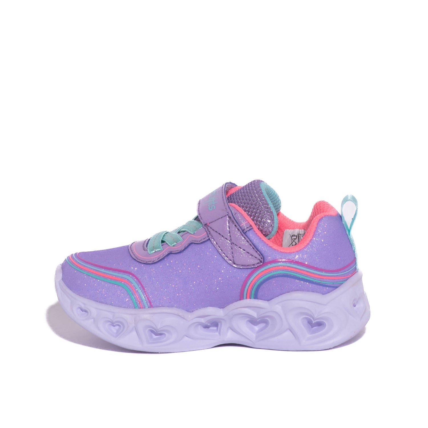 Tenis Skechers Kids Retro Hearts Lavender Multi
