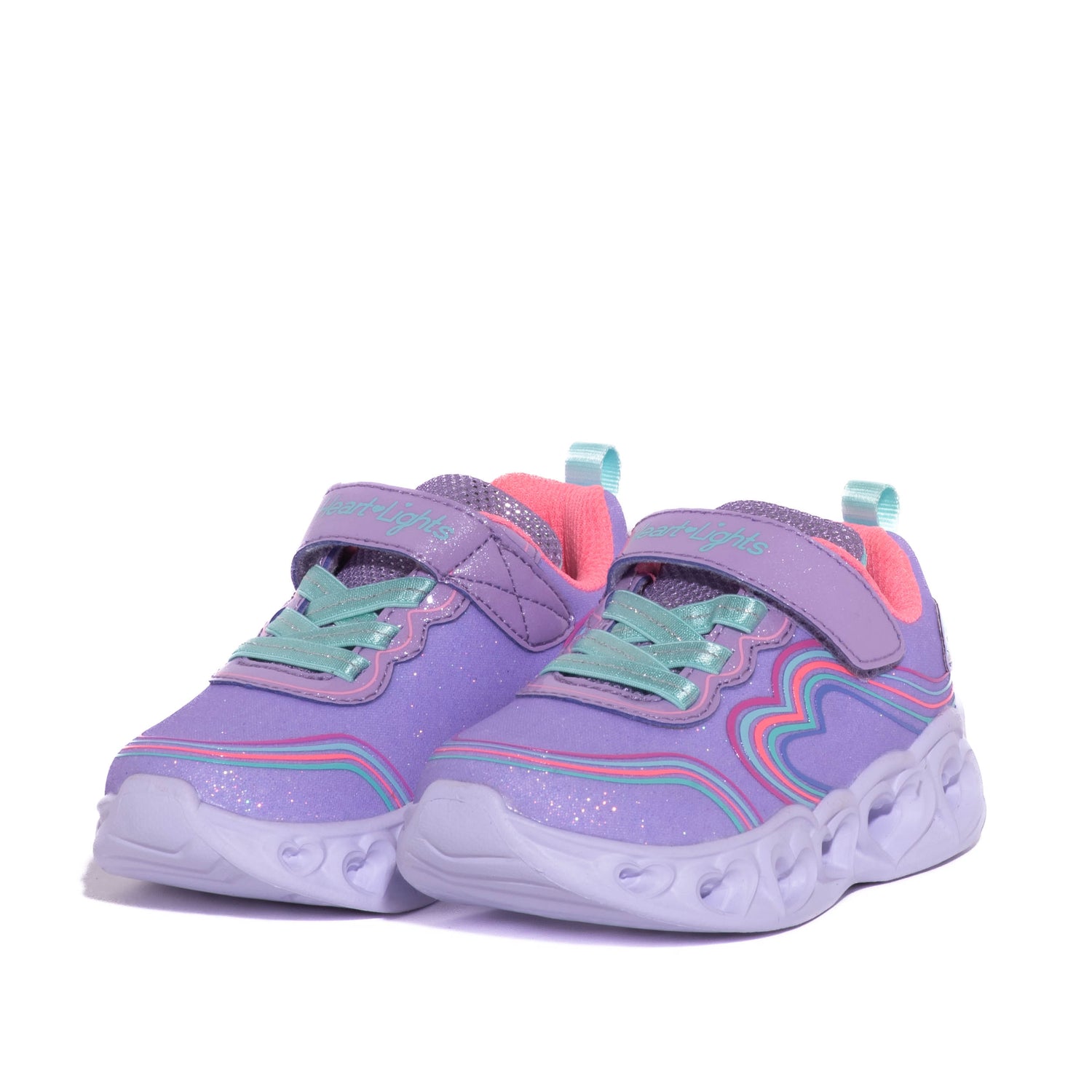 Tenis Skechers Kids Retro Hearts Lavender Multi