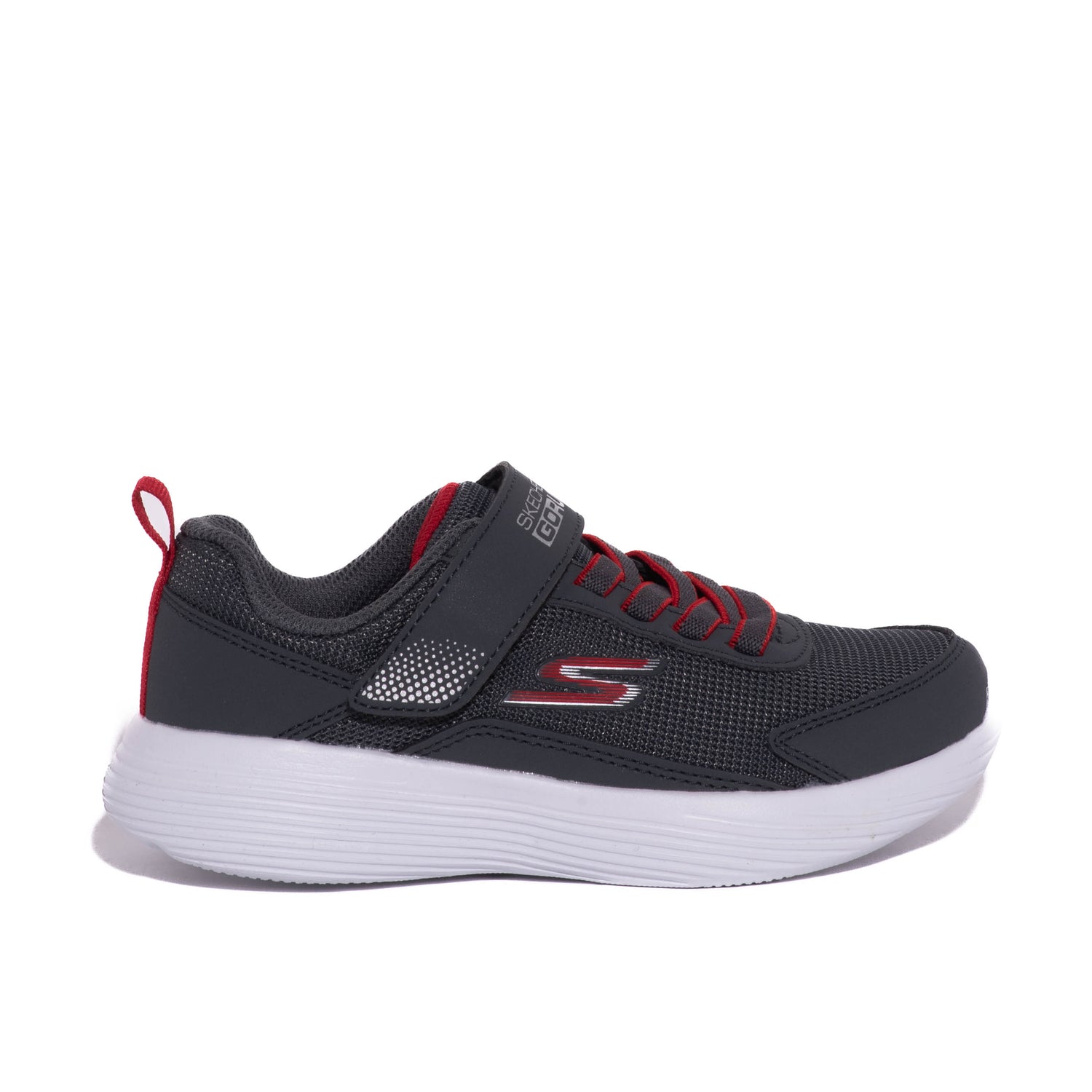 Tenis Skechers Kids  Strarvo Charcoal Red