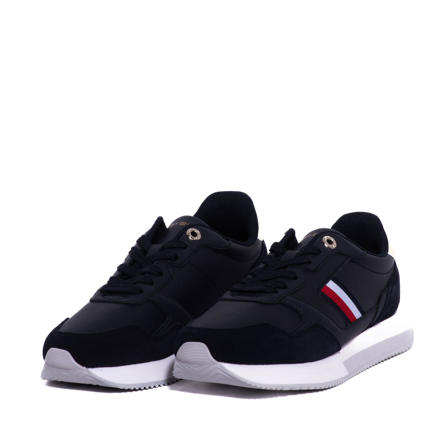 Tenis Tommy Global Stripes Lifestyle Runner Space Blue