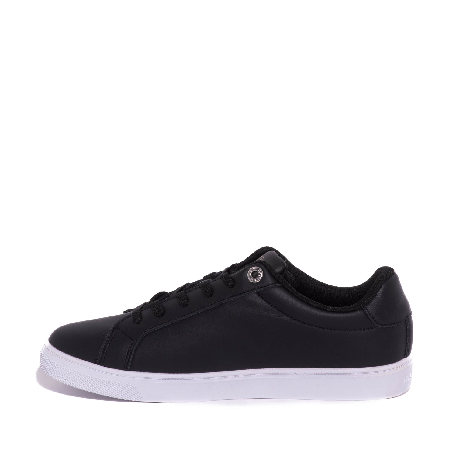 Tenis Tommy Essential Stripes Court Sneaker Black