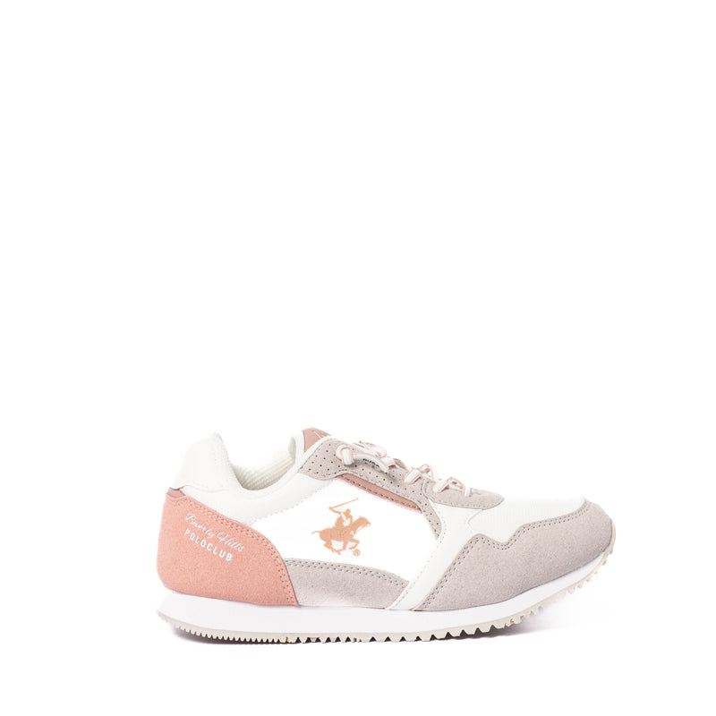 Tenis Beverly Hills Polo Club Kids Julia White Pink