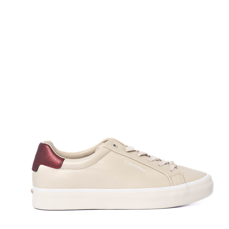 Tenis Calvin Klein Vulc Lace Up Saff Fox Wmet Bt