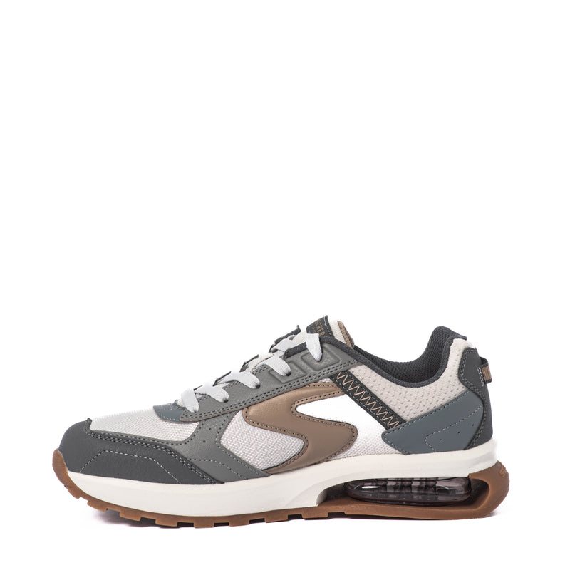 Tenis Skechers Kids Skx 167 Gray Charcoal