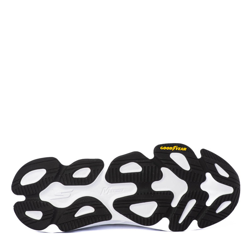 Tenis Skechers Max Run Pacewave Black White