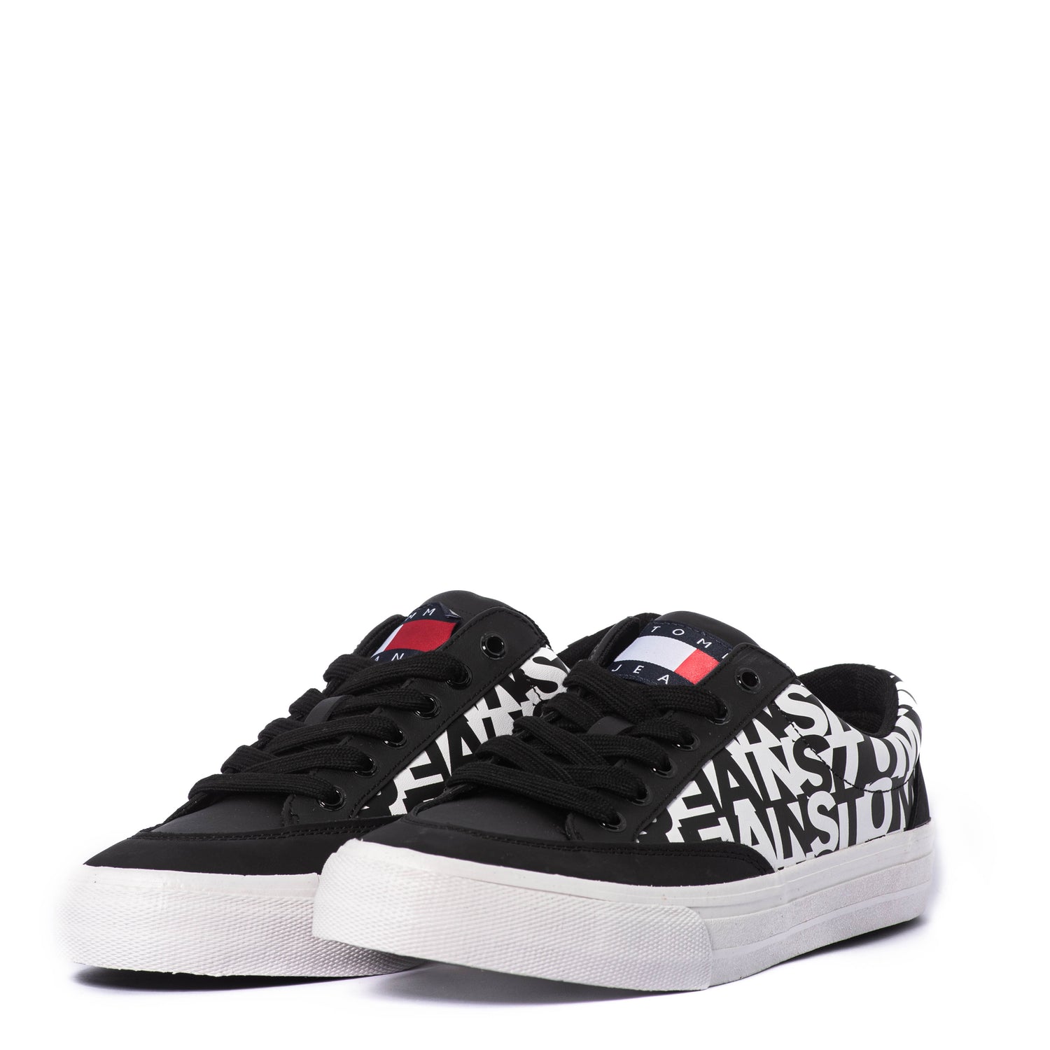 Tenis Tommy Tommy Jeans Leather Logo Print