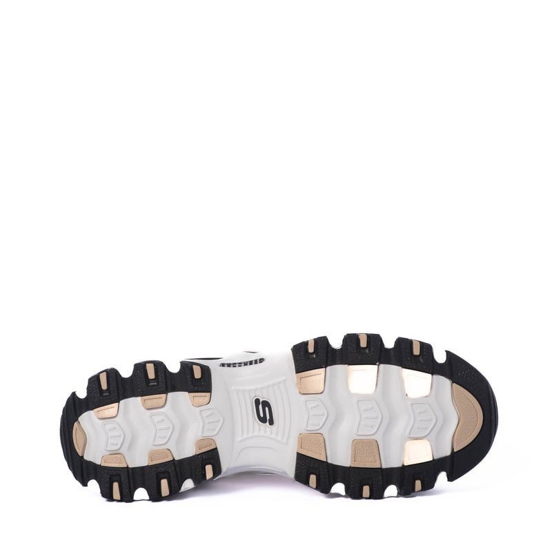 Tenis Skechers D'lites Retro Rewind Natural/Black