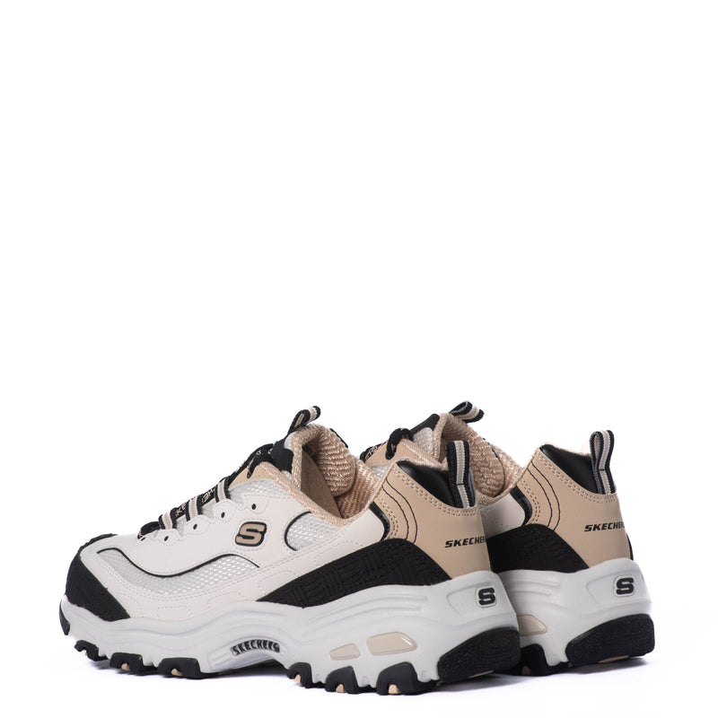Tenis Skechers D'lites Retro Rewind Natural/Black
