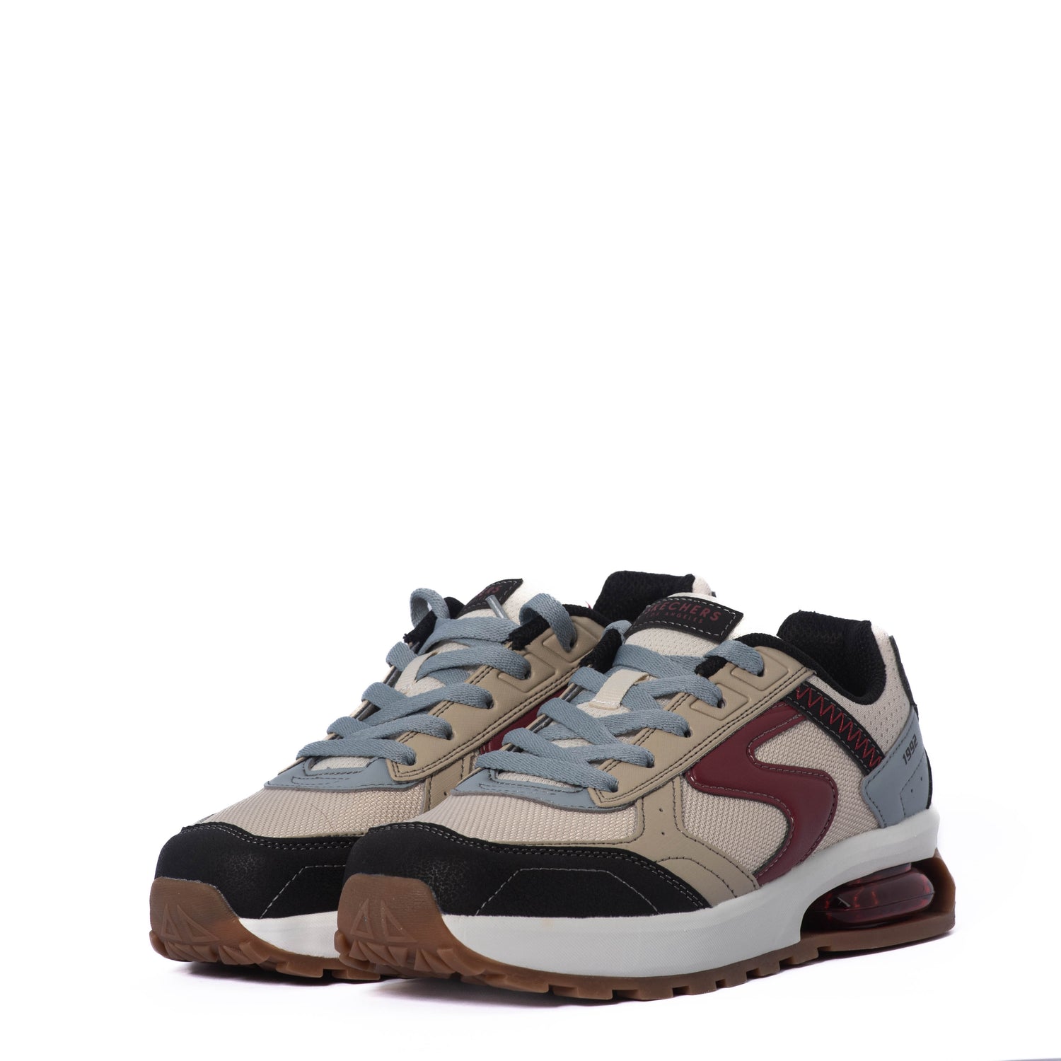 Tenis Skechers Kids Skx 167 Natural Black