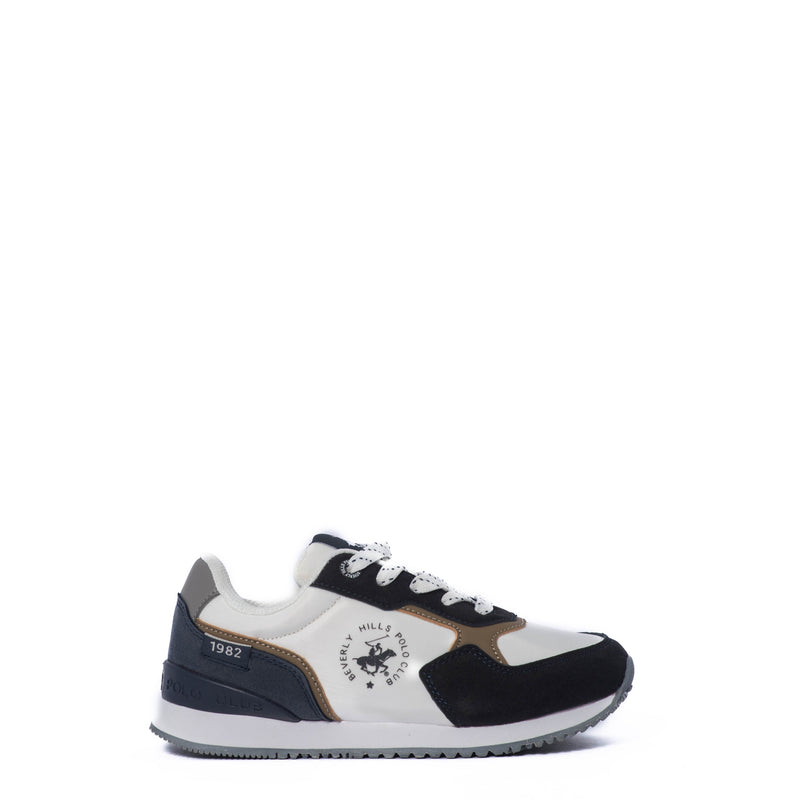 Tenis Beverly Hills Polo Club Kids Badboy White Navy