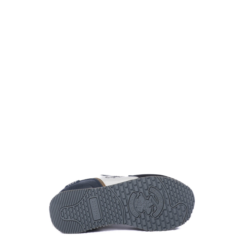 Tenis Beverly Hills Polo Club Kids Badboy White Navy