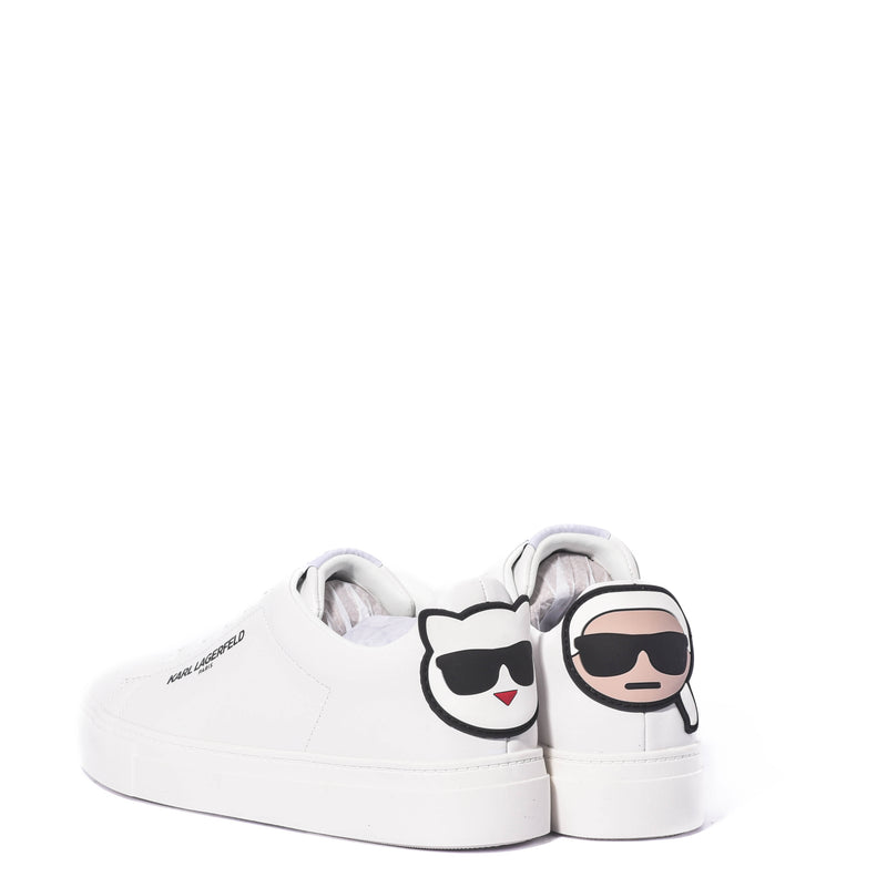 Tenis Karl Lagerfeld Paris Chella Lace Up Sne White