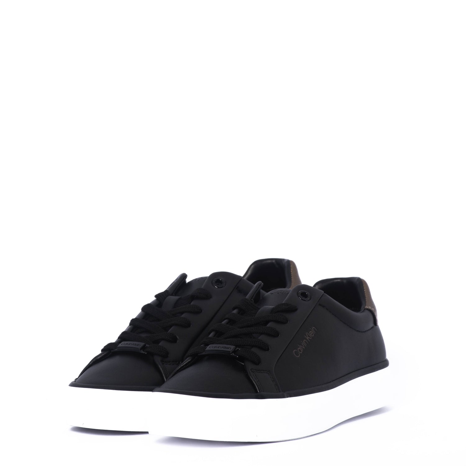 Tenis Calvin Klein Vulc Lace Up Saff Fox W/Met Bt