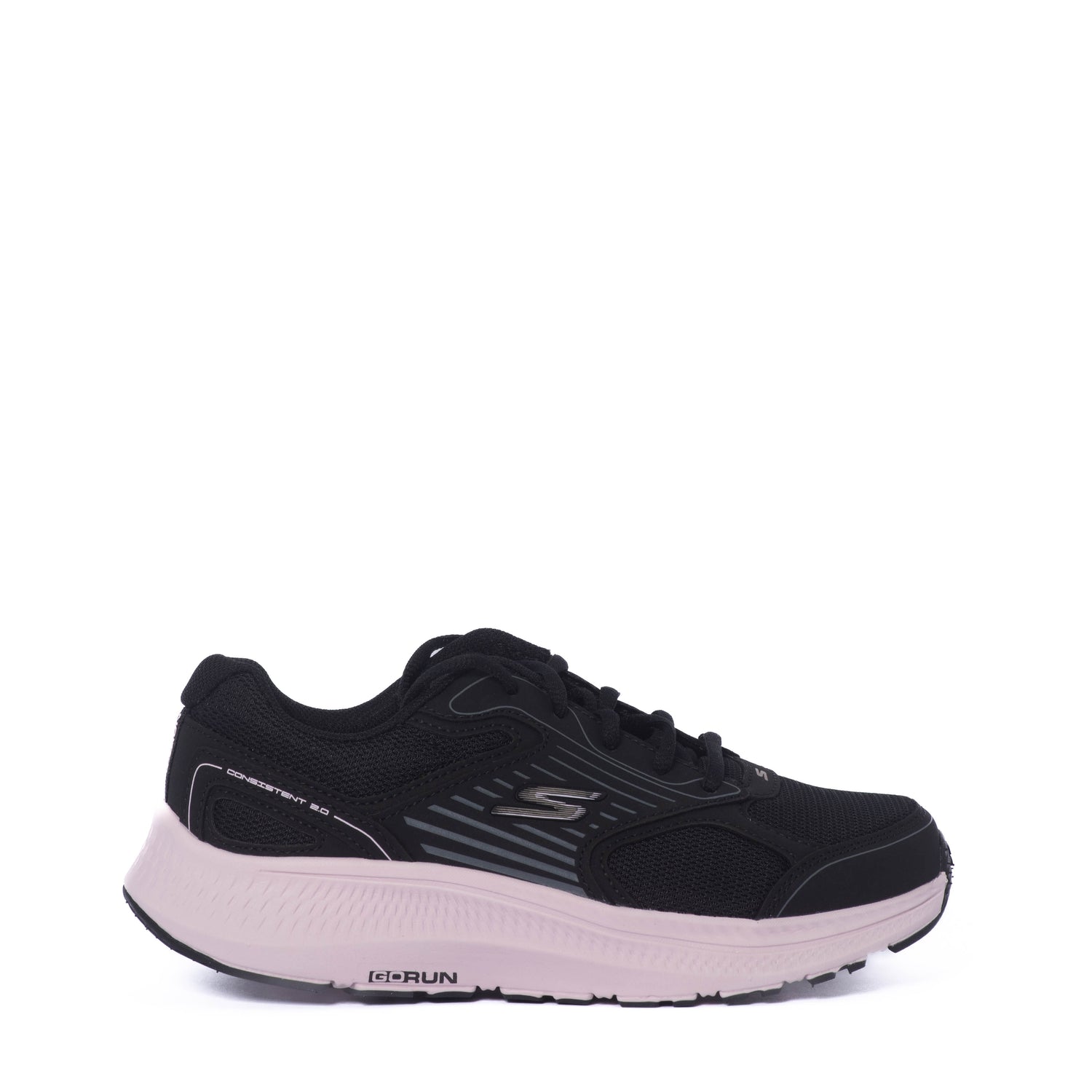 Tenis Skechers Kids Go Run Consistent 2.0 Promptitude Black/Rose Gold