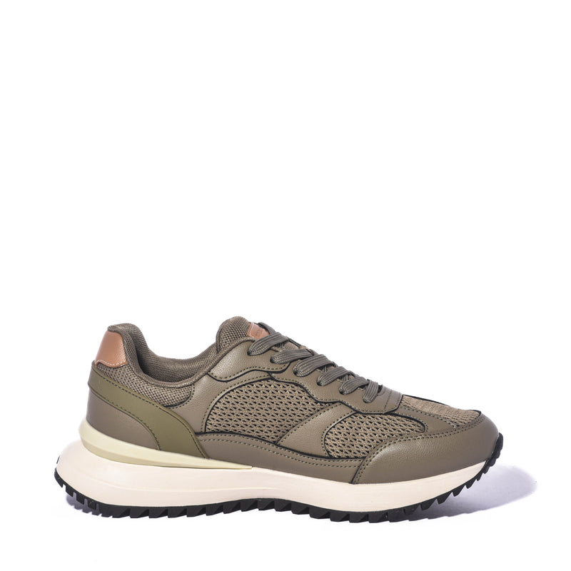 Tenis Karl Lagerfeld Paris Clovis-Mixed Media Green