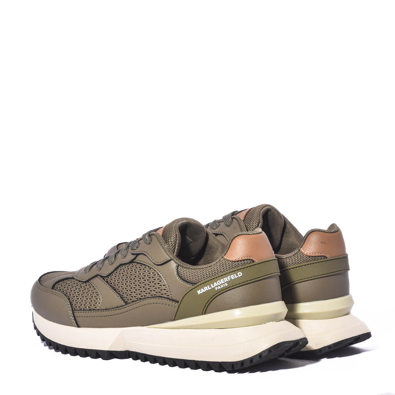 Tenis Karl Lagerfeld Paris Clovis-Mixed Media Green