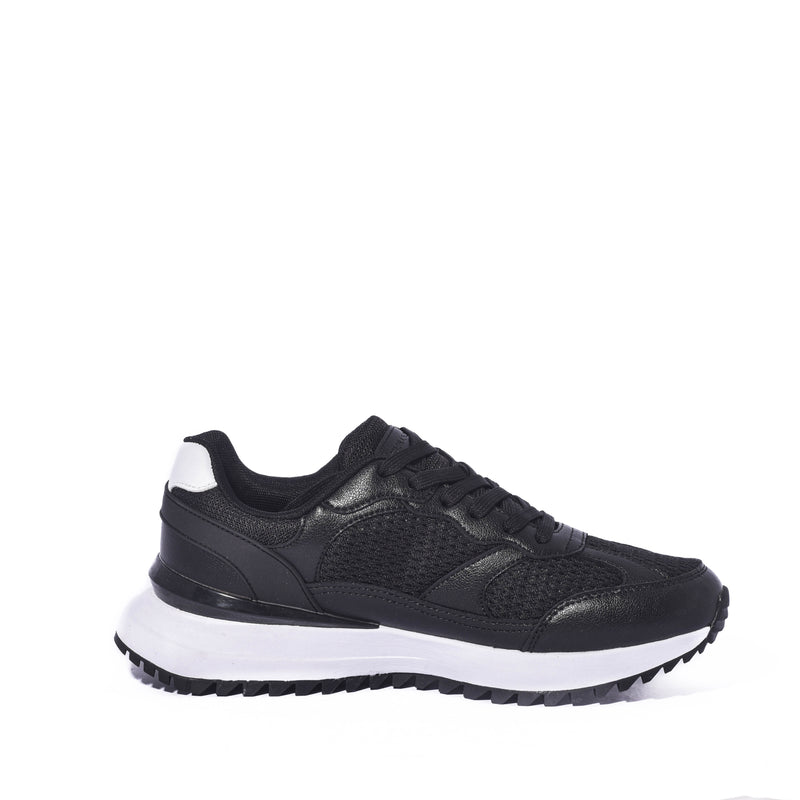Tenis Karl Lagerfeld Paris Clovis-Mixed Media Black