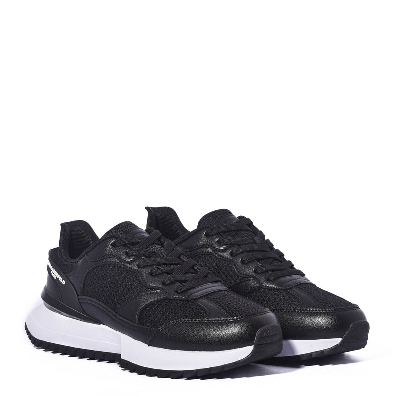 Tenis Karl Lagerfeld Paris Clovis-Mixed Media Black