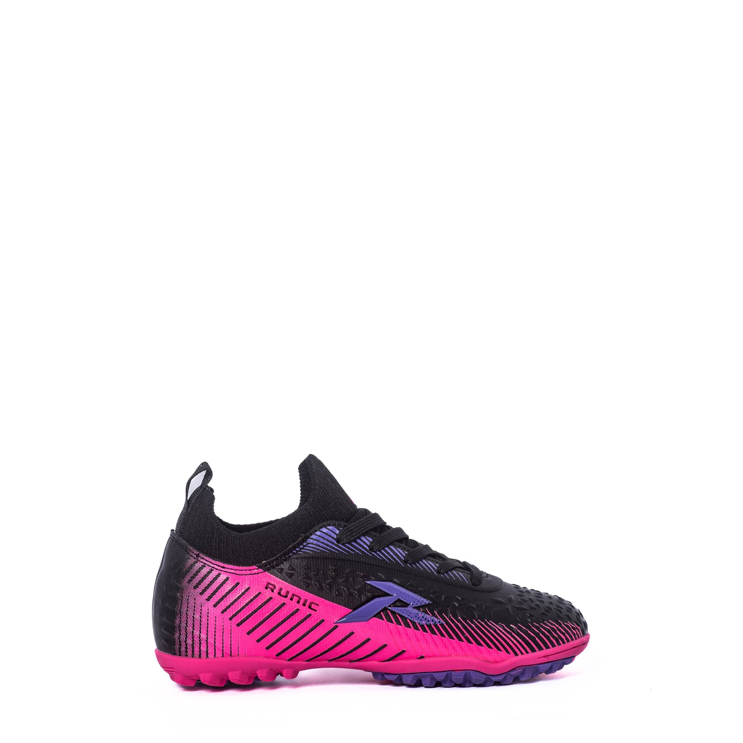 Zapatillas Runic Kids Yake If2 Tf Black Fuscia