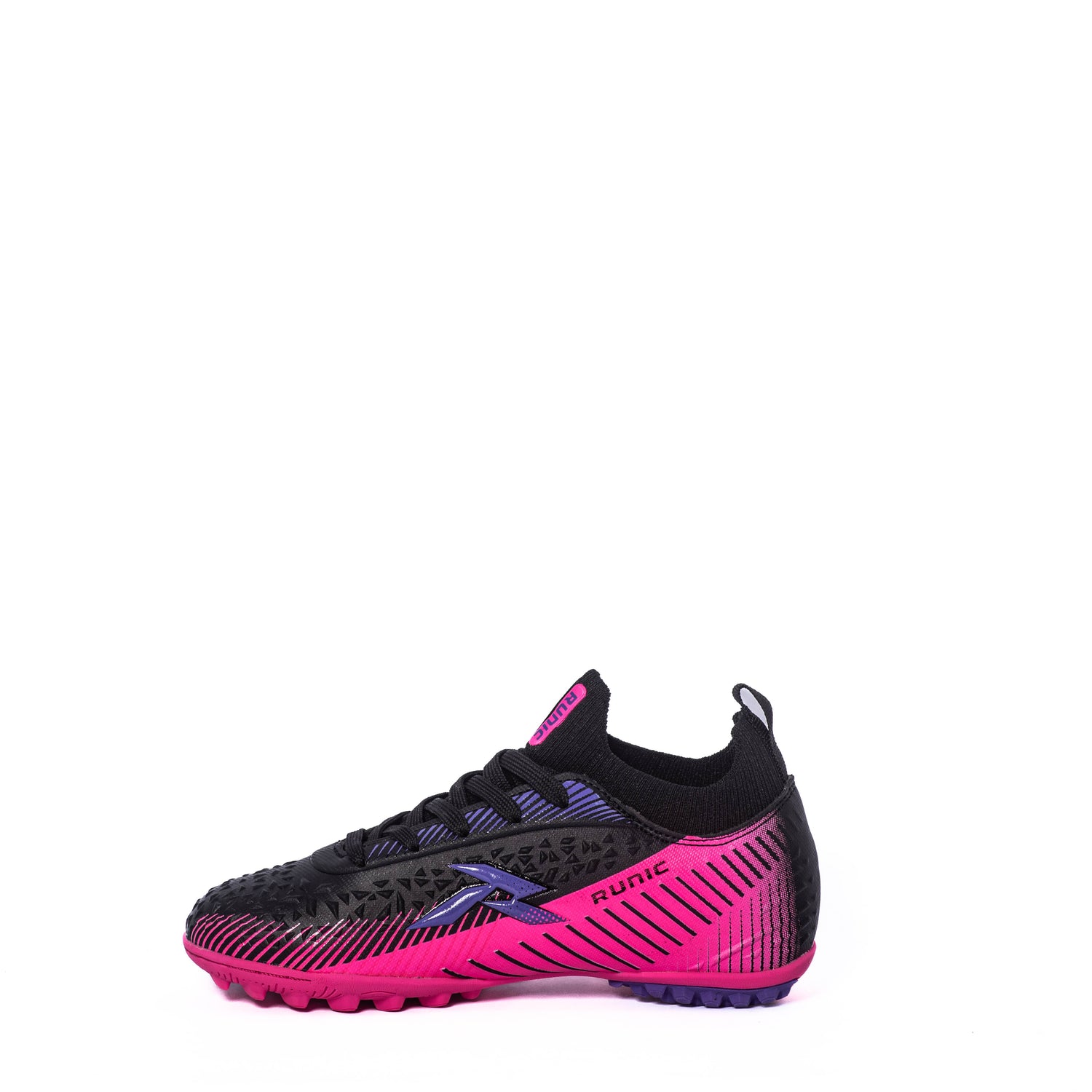 Zapatillas Runic Kids Yake If2 Tf Black Fuscia