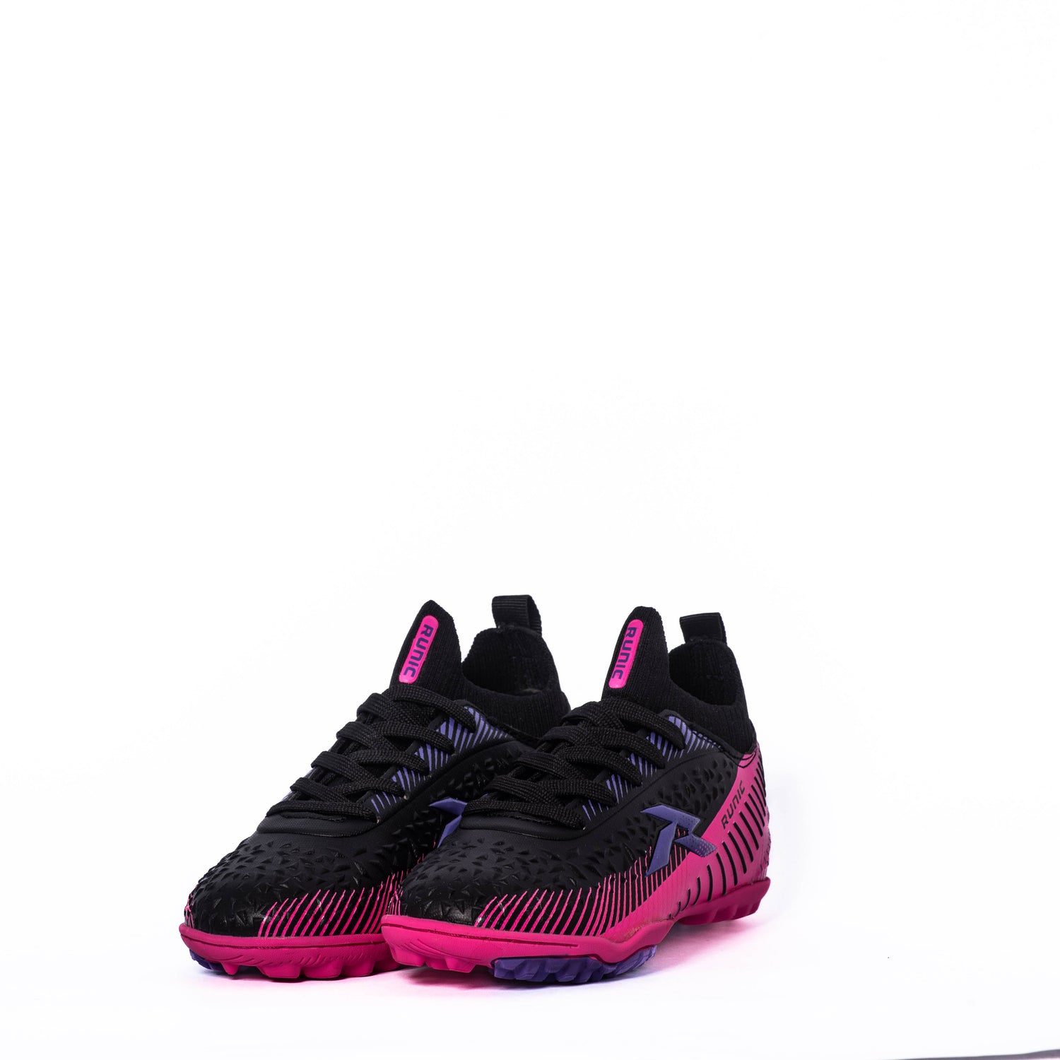 Zapatillas Runic Kids Yake If2 Tf Black Fuscia