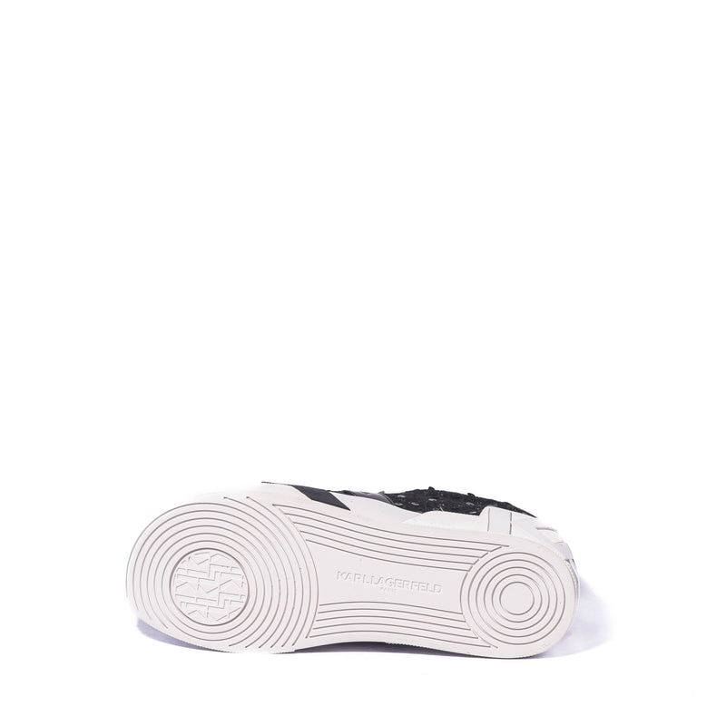 Tenis Karl Lagerfeld Paris Mablyn-Lace Up Sne Black