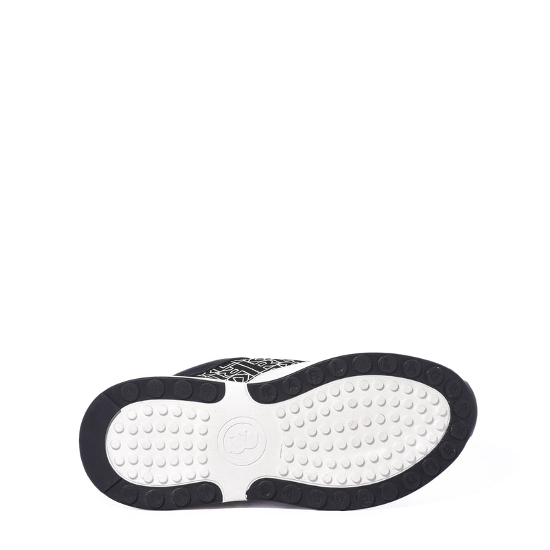 Tenis Karl Lagerfeld Paris Dallas Lace Up Sne Sft Wt/Blk