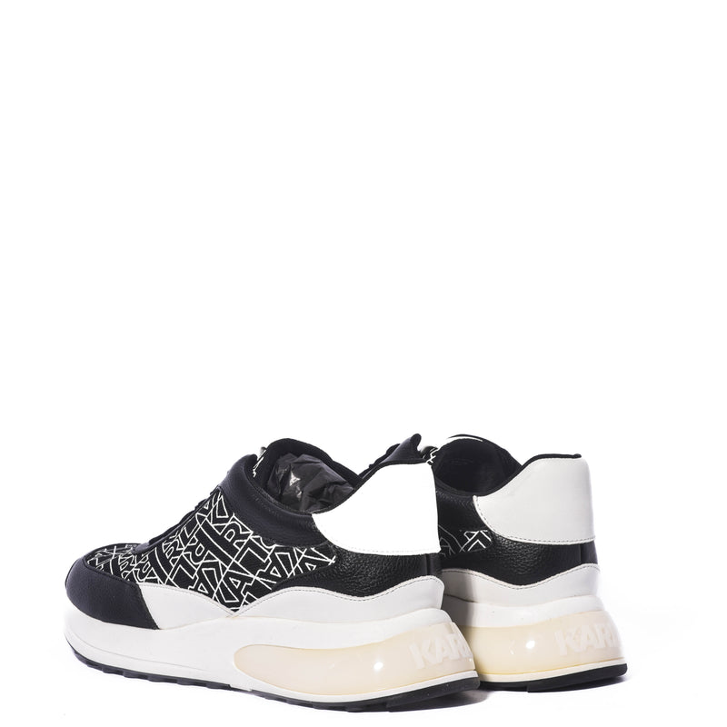 Tenis Karl Lagerfeld Paris Dallas Lace Up Sne Sft Wt/Blk