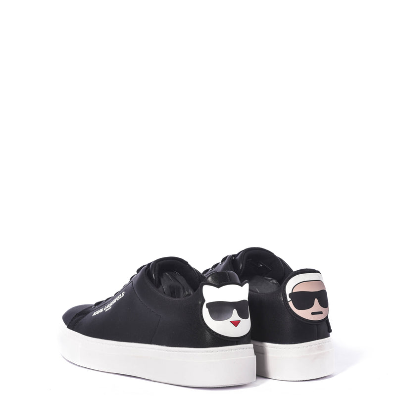 Tenis Karl Lagerfeld Paris Chella Lace Up Sne Black