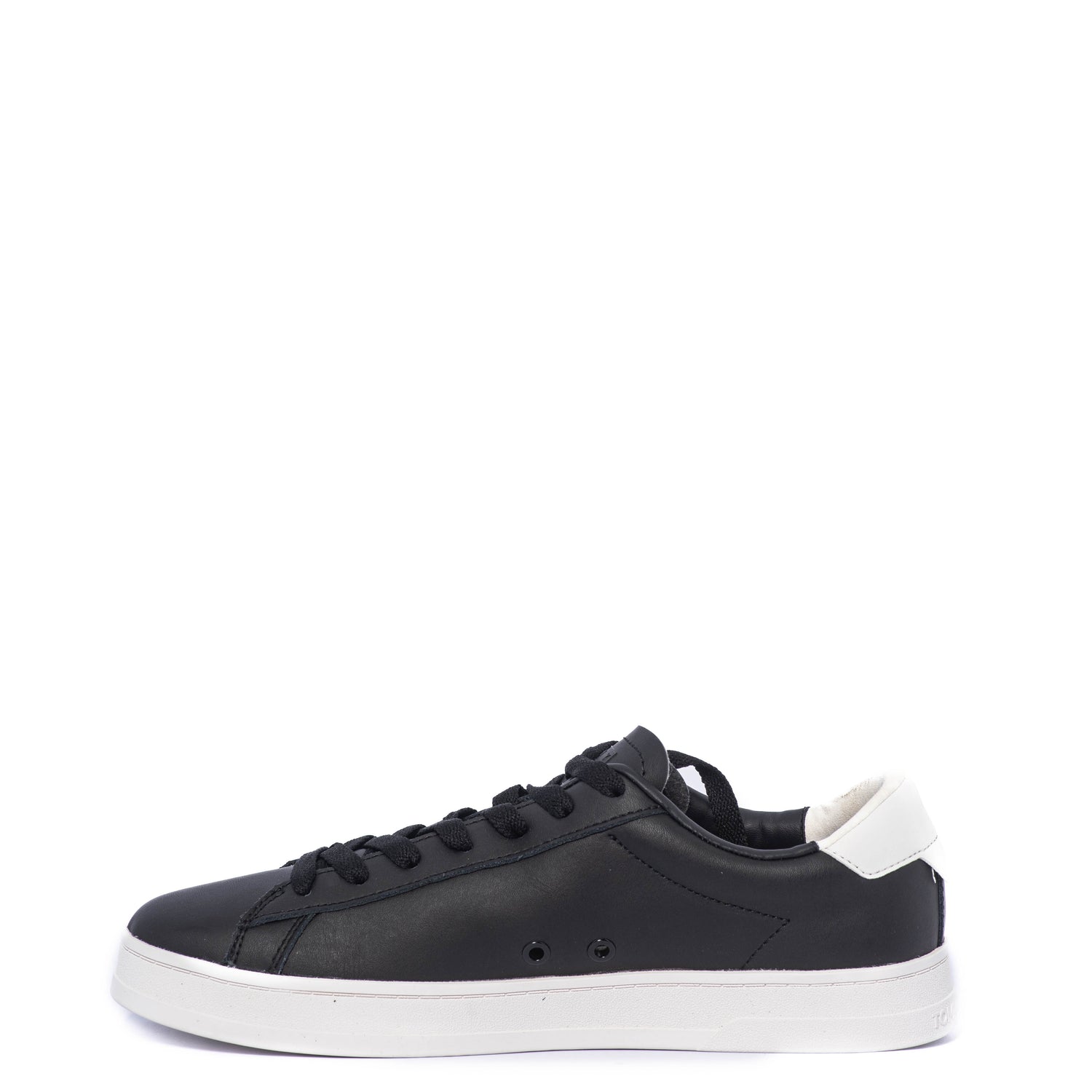 Tenis Tommy Tjm Leather Low Cupsole Black